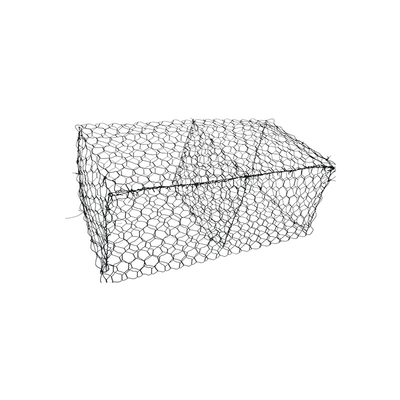 Cestas hexagonais galvanizadas de gavião trenzado de liga galvanizada para suporte de geogrid de construção