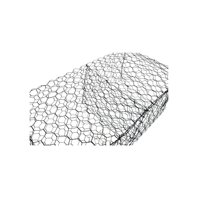 Cestas hexagonais galvanizadas de gavião trenzado de liga galvanizada para suporte de geogrid de construção