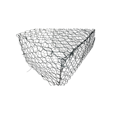 2x1x1m Cesto de gabião de aço hexagonal tecido com Zn-10%AL Resistência à tração 350-550N/mm2