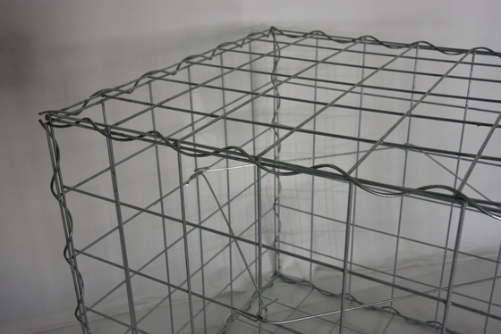 Galvanizado em quente Galfan Galvanizado Alloy Wire Gabions Soldagem pontual