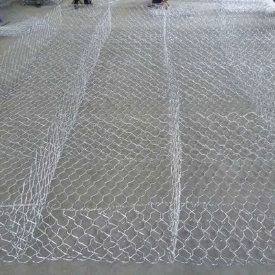 Gabiões Galfan Galvanizados de Ligação Lâmina Soldados 1*1*1M ou Dimensões Personalizadas