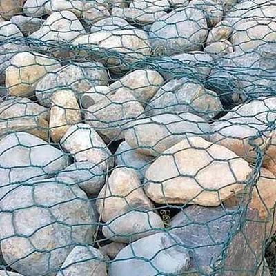 Gabiões Galfan Galvanizados de Ligação Lâmina Soldados 1*1*1M ou Dimensões Personalizadas