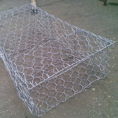 Gabiões Galfan Galvanizados de Ligação Lâmina Soldados 1*1*1M ou Dimensões Personalizadas