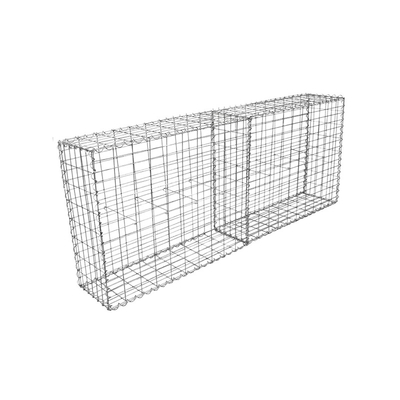Pre-preenchido Gabion Galvanizado pesado rede de arame hexagonal cesta anti-corrosionado para dique de rio