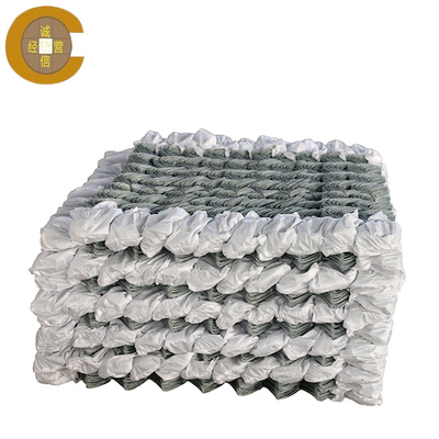 Rustproof plástico revestido de ferro Chain Link Rede de vedação personalização