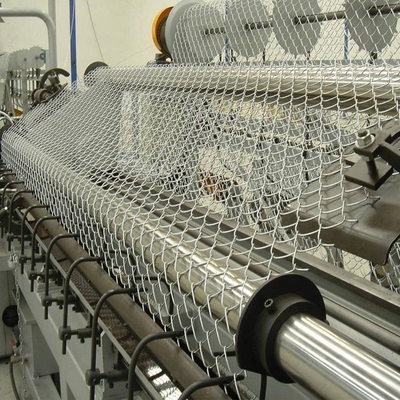 Rede de ligação de cadeia de arame galvanizado com revestimento de PVC para cercas de jardim