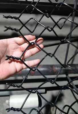 CN GABION Venda a quente Verde 3,0 mm Galvanizado Chain Link Mesh Com 50 * 50 mm Apertura