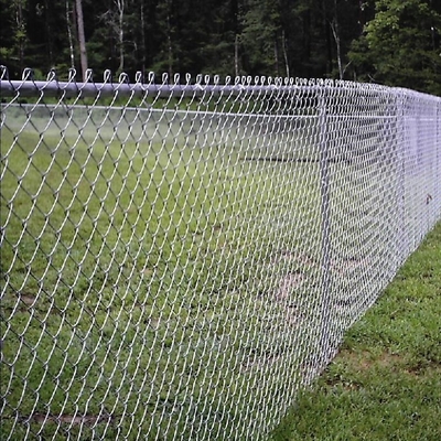 50x50 Gráfico de malha Galfan liga de cadeia de ligação vedação fio de malha tecido