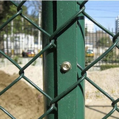 Cercas de ligação de cadeia de tecido com arame de liga para segurança industrial