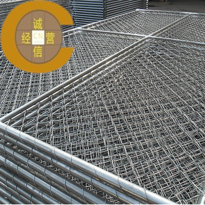 6 * 12ft Professional resistente cercas galvanizadas temporárias para segurança