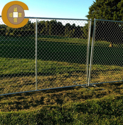 6 * 12ft Professional resistente cercas galvanizadas temporárias para segurança