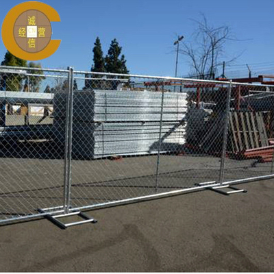 6 * 12ft Professional resistente cercas galvanizadas temporárias para segurança