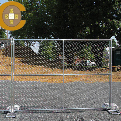 6 * 12ft Professional resistente cercas galvanizadas temporárias para segurança