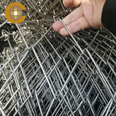 Proteção contra quedas de rochas e encostas - Rede de arame galvanizado de ferro galvanizado