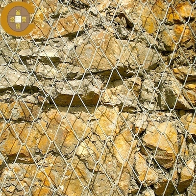 Chain Link Rockfall Wire Mesh para proteção de inclinação