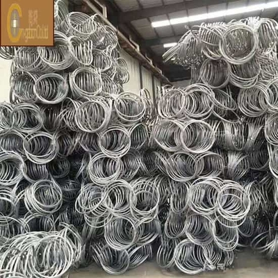 Redes de proteção contra quedas de rocha de malha de diamante galvanizado