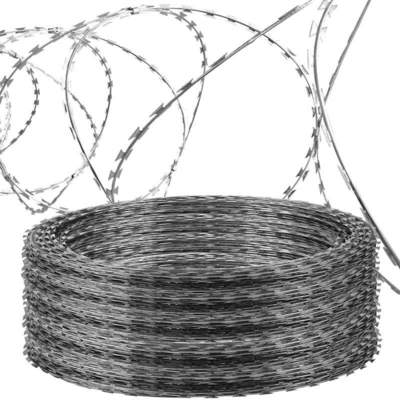 Fios de ferro de baixo carbono para cercas de segurança