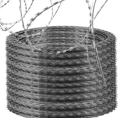 Fios de ferro de baixo carbono para cercas de segurança