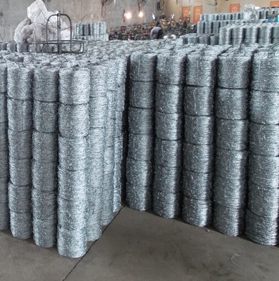 25 kg rolos de arame farpado de ferro galvanizado