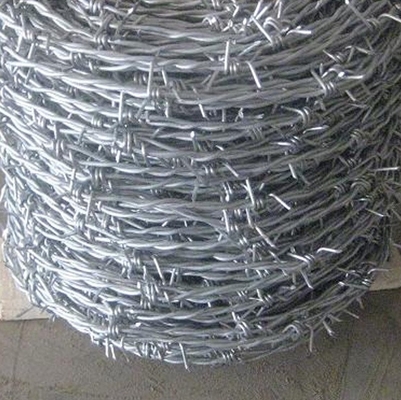 25 kg rolos de arame farpado de ferro galvanizado