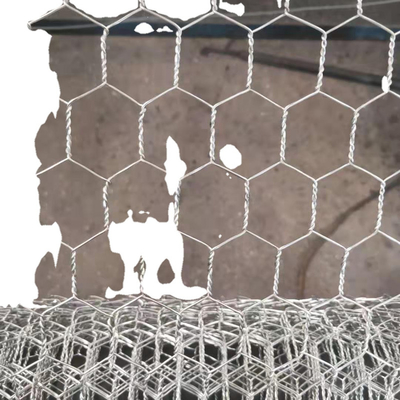 Rede de fios de aves de capoeira hexagonais galvanizados para galinheiro