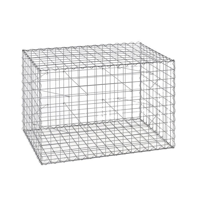 Pre-preenchido Gabion Galvanizado pesado rede de arame hexagonal cesta anti-corrosionado para dique de rio