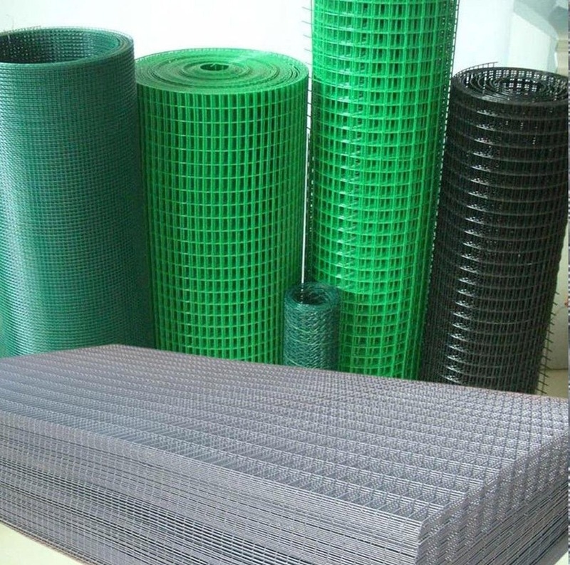 3-8mm Wire Gauge galvanizado ou revestido de PVC vedação de malha painel vedação animal